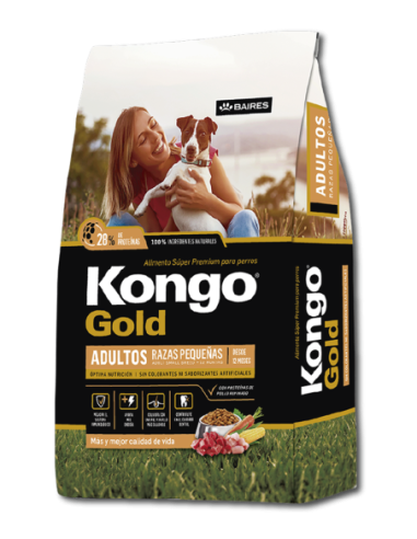 Kongo Gold Adulto Pequeño 15+2 KG