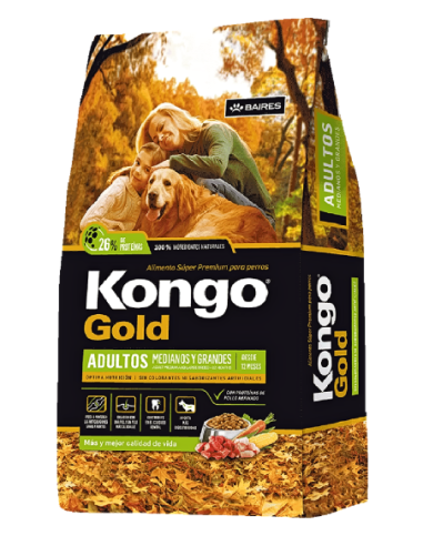 Kongo Gold Adulto 21 KG