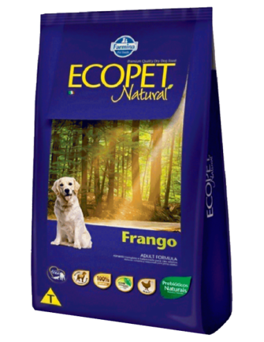 Ecopet Adulto Natural Frango 20 KG