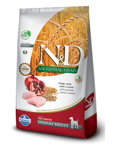 NyD Ancestral Canine Frango Adulto Medium 10,1KG