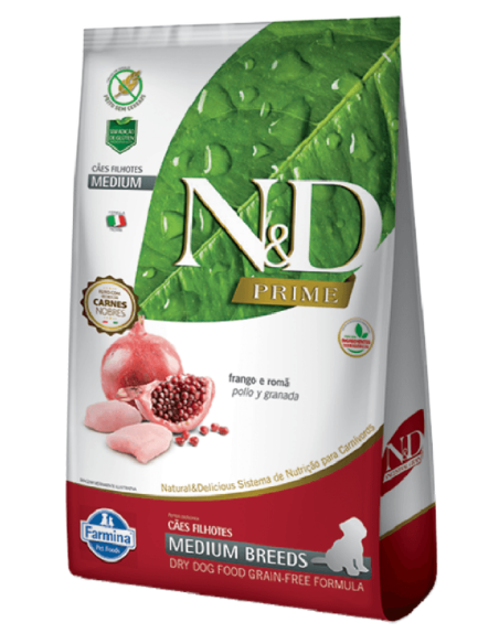 NyD Prime Canine Frango Puppy Medium 2,5 KG