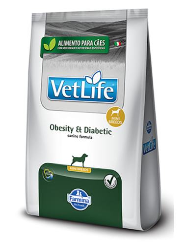 Vet Life Canine Obesity & Diabetic 10,1 KG