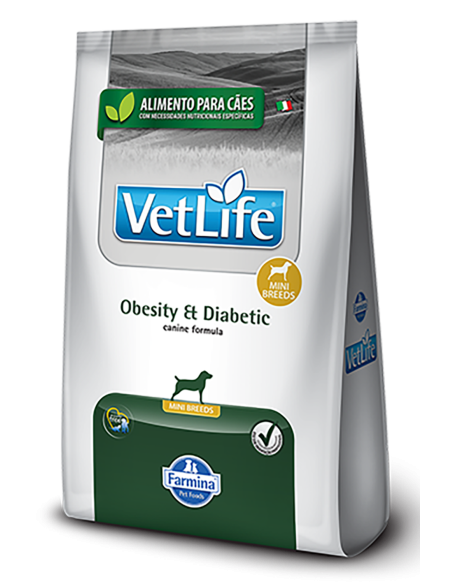 Vet Life Canine Obesity & Diabetic 10,1 KG