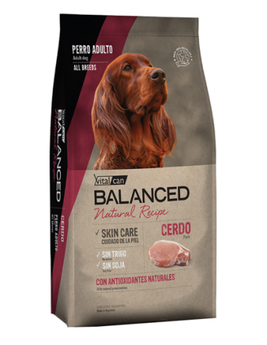 Balanced Natural Recipe Cerdo 15 KG