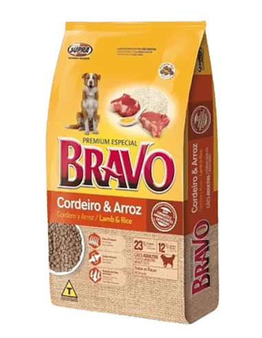Bravo Adulto Cordero y Arroz 15 KG