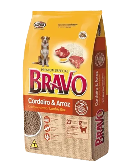 Bravo Adulto Cordero y Arroz 20 KG