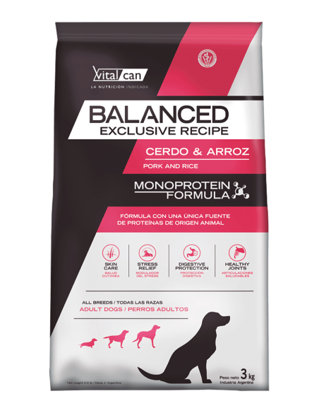 Balanced Monoproteina Cerdo 15 KG