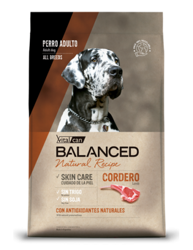 Balanced Natural Recipe Cordero 15 KG
