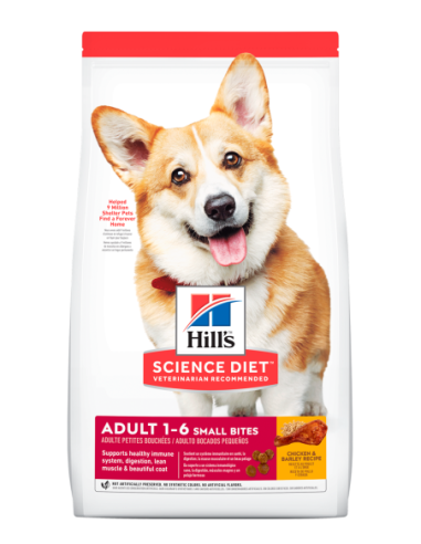 Hills Dog Science Diet Adult 1-6 Small Bites 2...